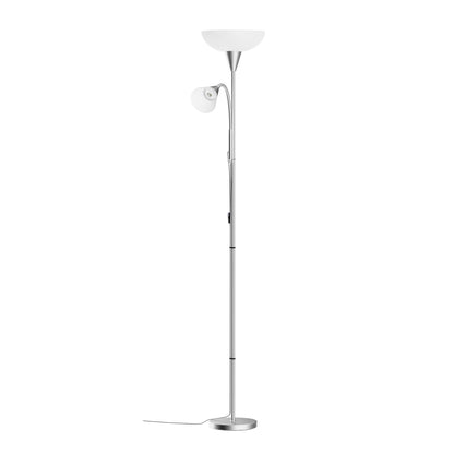 Modern Floor Lamp Mother and Child - Silver