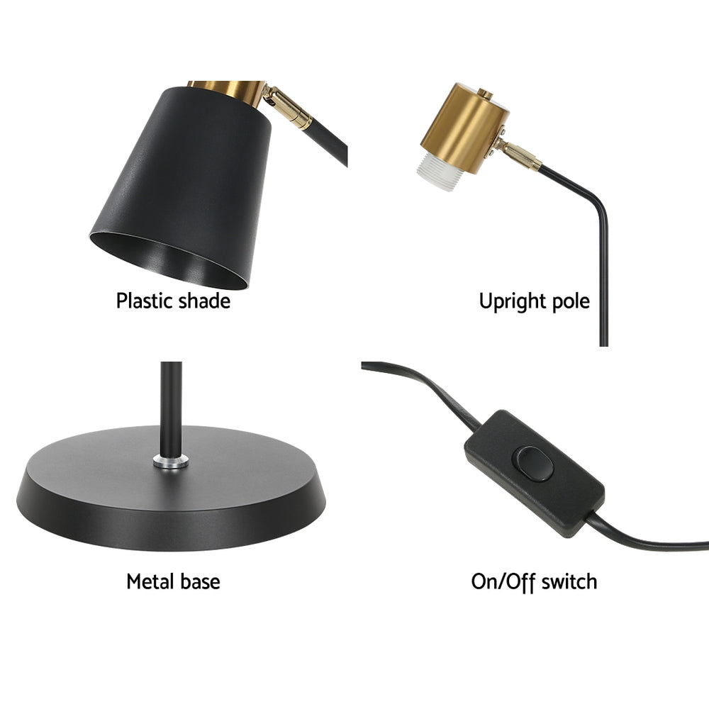 Modern Floor Lamp LED Light Stand - Black