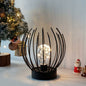 Metal Cage Table Lamp