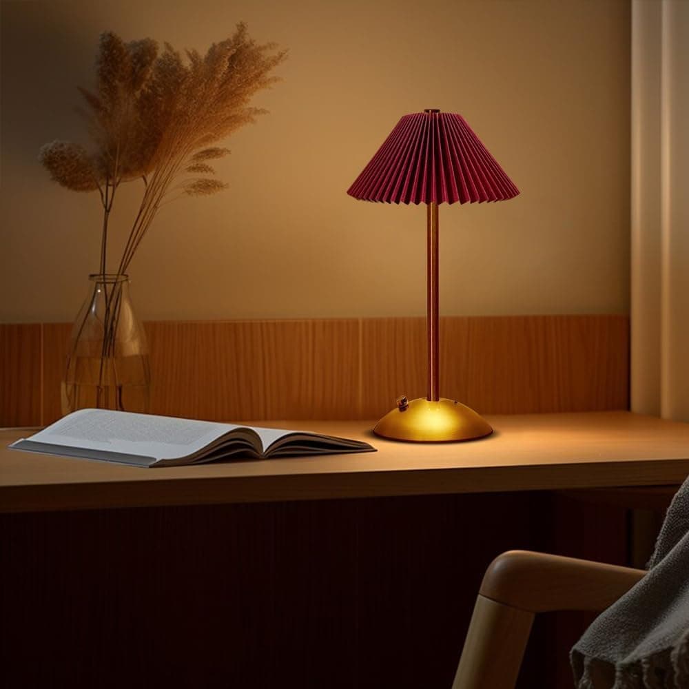Portable LED Table Lamp - Red