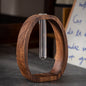 Solid Wood Vase - Desk Plant Growing Rack