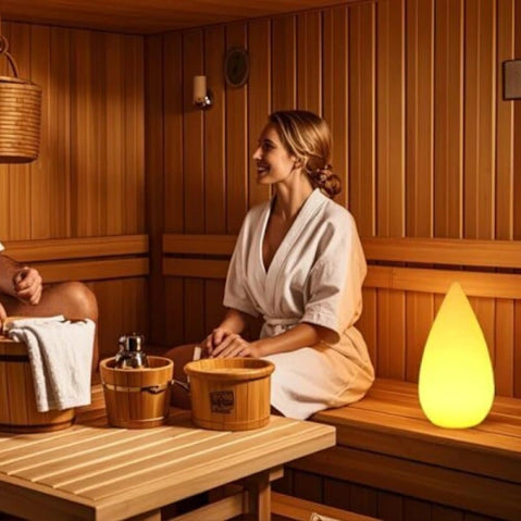 Rechargeable LED Sauna Lamp