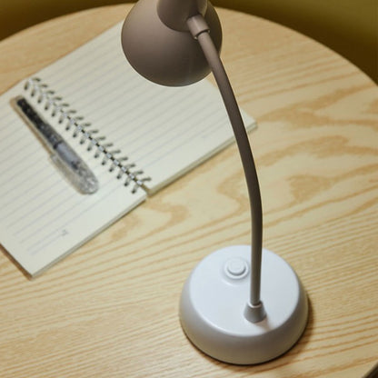 LED Flexible Gooseneck Table Lamp - White