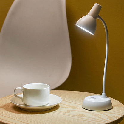 LED Flexible Gooseneck Table Lamp - White