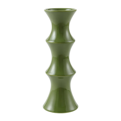 Glossy GreenCeramic Vase