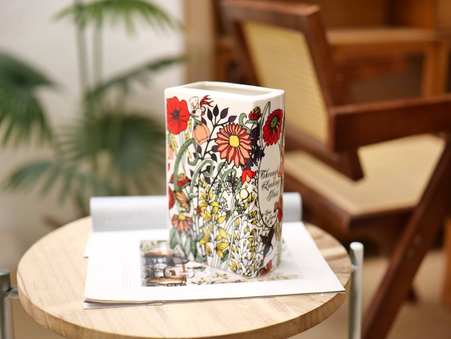 Literary Book Vase