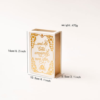 Literary Book Vase