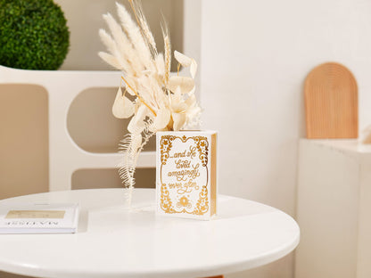 Literary Book Vase
