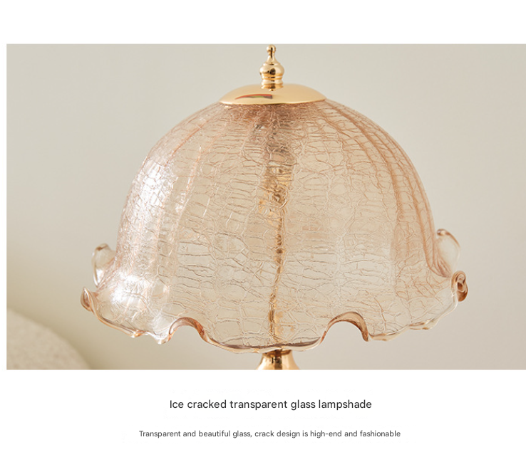 Three-colour Changing Light French-Inspired Bedside Lamp