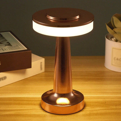 Bronze Rechargeable UFO Table Lamp