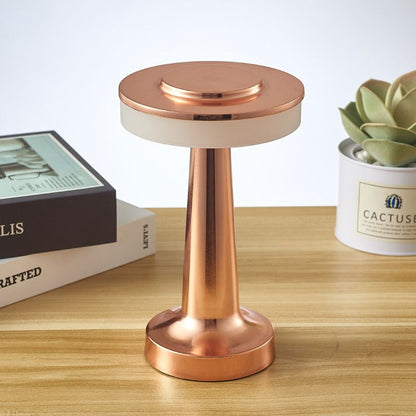 Bronze Rechargeable UFO Table Lamp