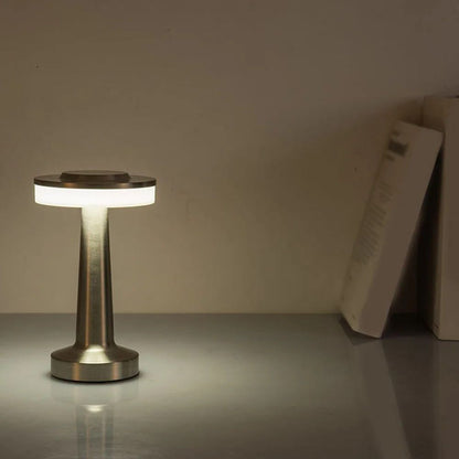 Bronze Rechargeable UFO Table Lamp